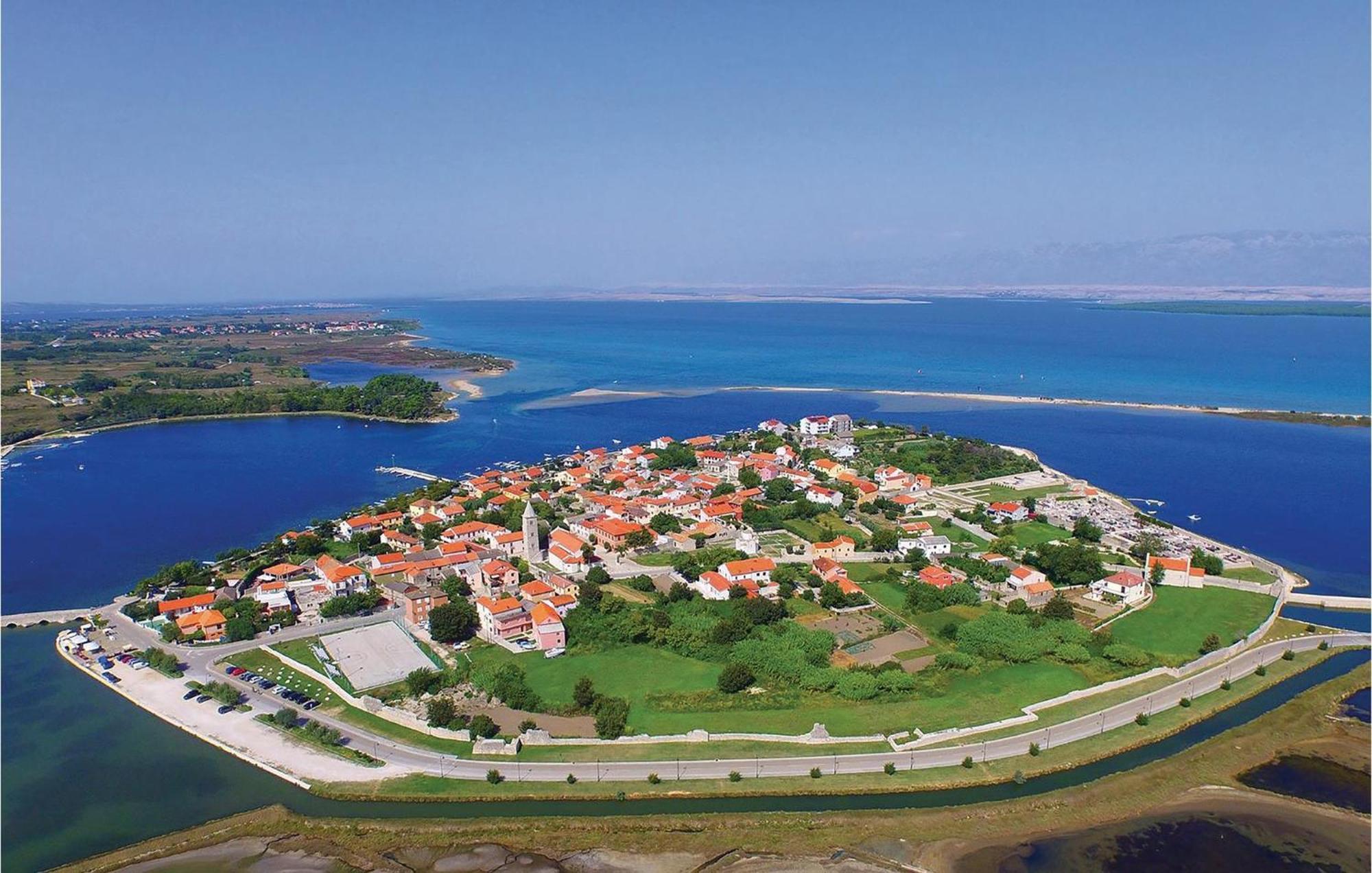 Nice Apartment In Vrsi-Mulo With Wifi Exteriör bild